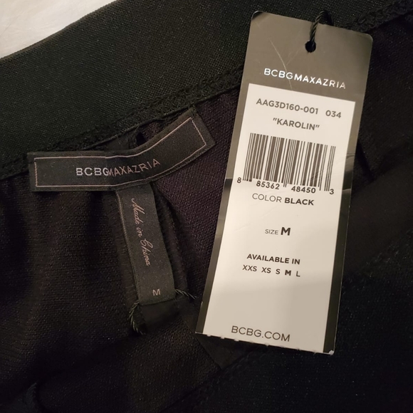 BCBGMAXAZRIA JACQUARD COMBO PANTS - Picture 5 of 5